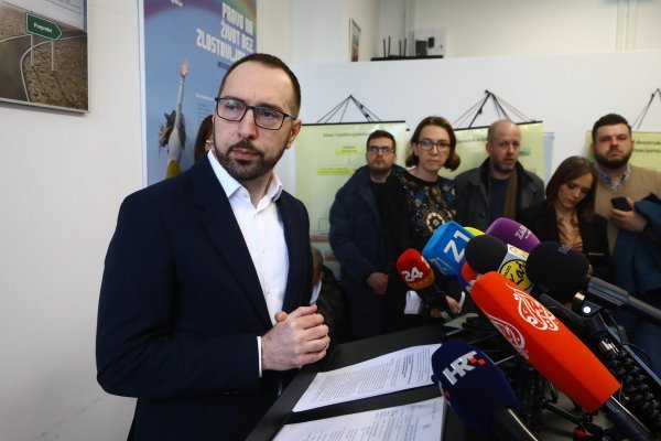 Tomislav Tomašević i Danijela Dolenec