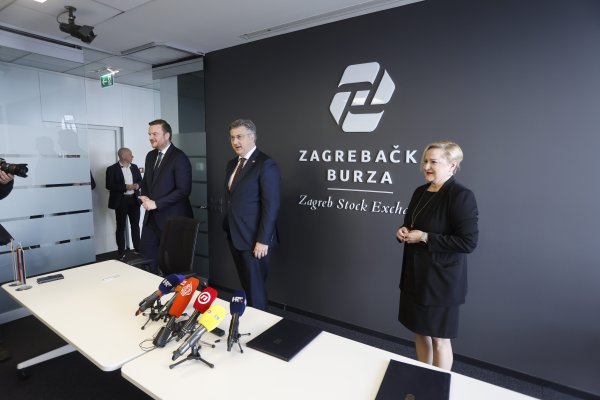 Marko Primorac, Andrej Plenković i  Ivana Gazić