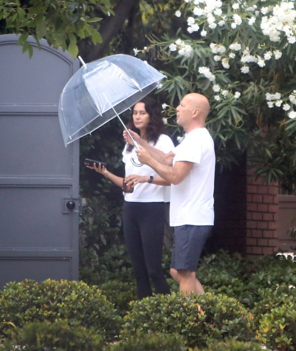 Emma i Bruce Willis