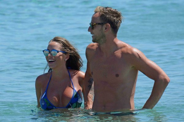 Raquel Mauri i Ivan Rakitić