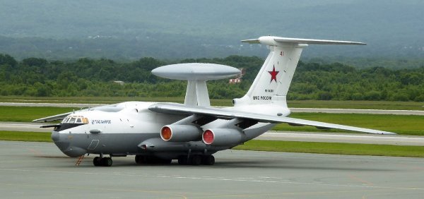 A-50U na aerodromu u Vladivostoku