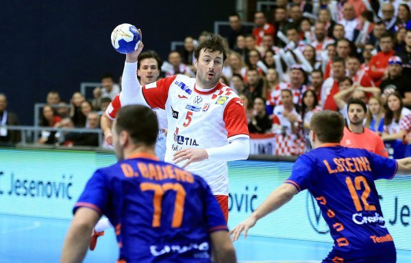 Hrvatska - Nizozemska, rukomet, kvalifikacije za EP 2024., 12.3.2023.