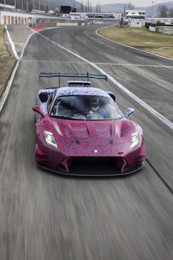 Maserati GT2 na stazi Autodromo Varano de’ Melegari