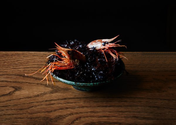 Glave od škampa pržene u dubokom ulju