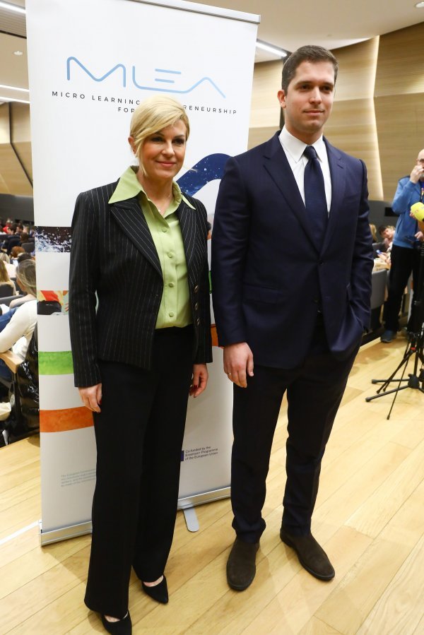 Kolinda Grabar Kitarović i Mato Njavro