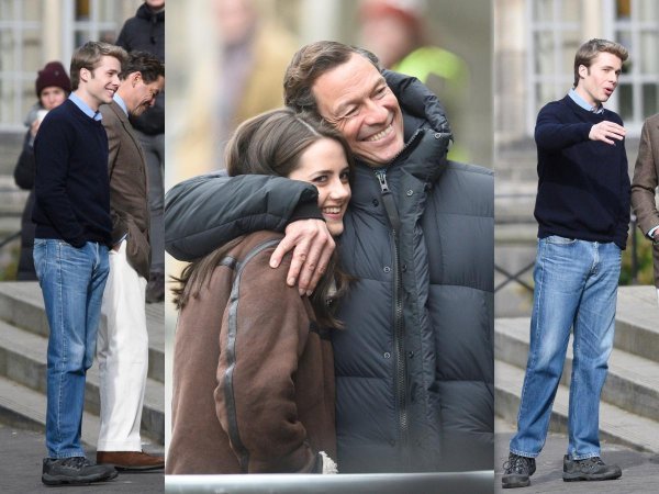 Dominic West, Ed McVey i Meg Bellamy