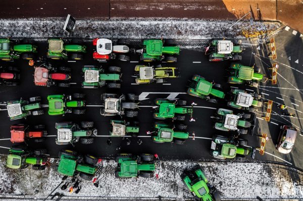 Prosvjed nizozemskih poljoprivrednika