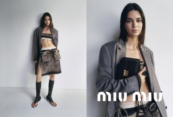 Kendall Jenner u modnoj kampanji brenda Miu Miu