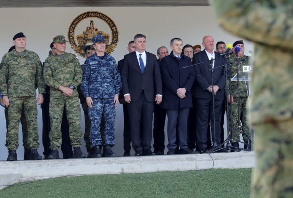 Milanović na obilježavanju 16. obljetnice ustrojavanja Gardijske oklopno-mehanizirane brigade