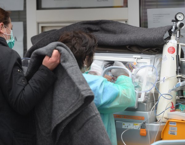 Evakuacija zagrebačkih bolnica nakon potresa