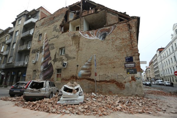 Posljedice potresa u Đorđićevoj ulici