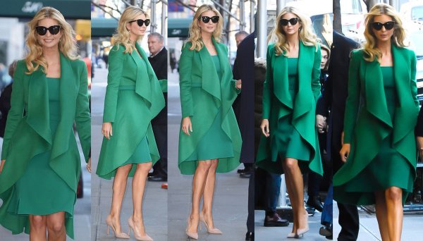 Zelena kombinacija Ivanke Trump