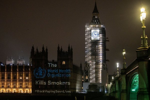 Kampanja podrške vapingu u Londonu