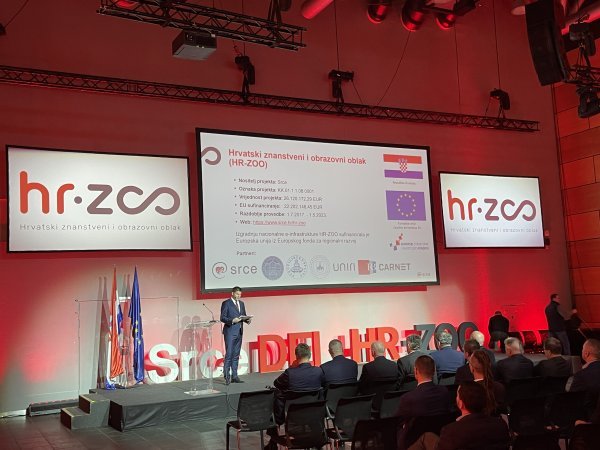 Svečanost puštanja u rad nove generacije nacionalne e-infrastrukture HR-ZOO i konferencija Srce DEI 2023