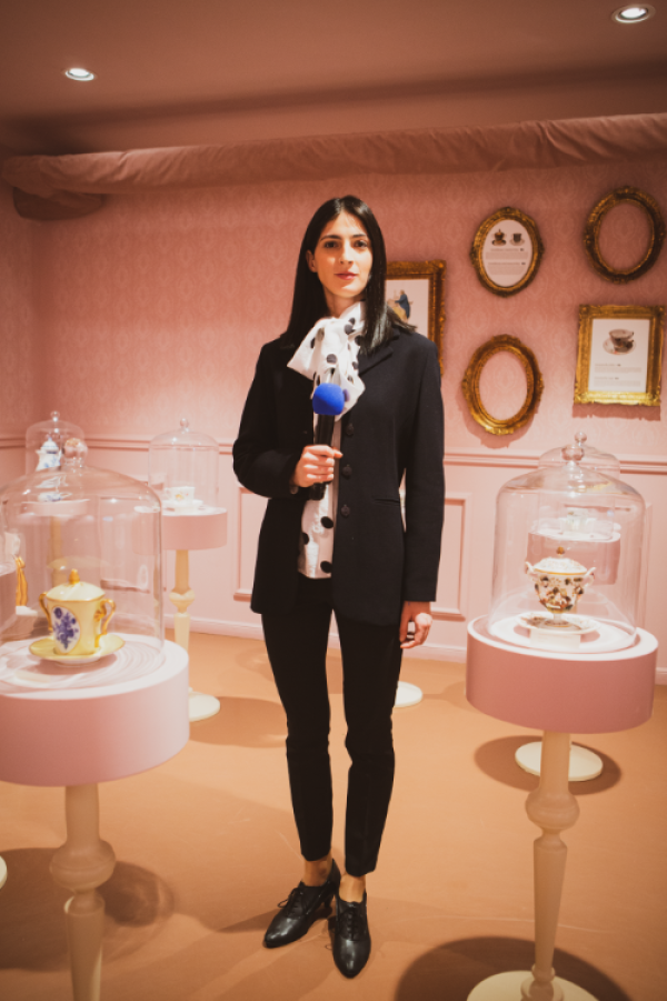 Dubravka Lelas kao TV voditeljica