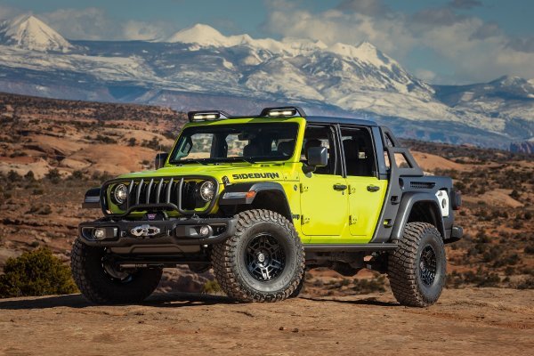 Jeep Gladiator Rubicon Sideburn koncept