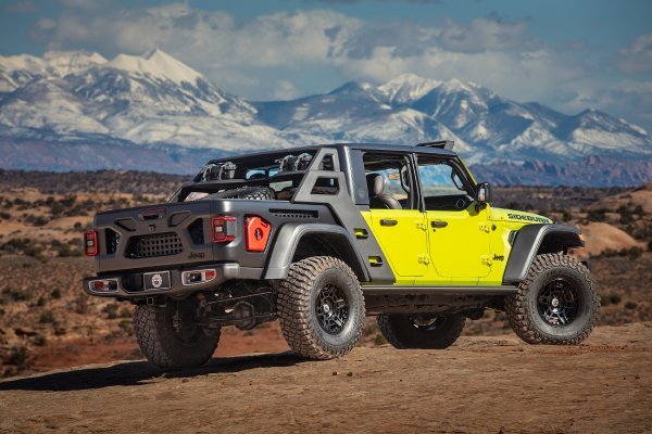 Jeep Gladiator Rubicon Sideburn koncept