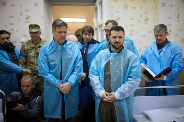 Volodimir Zelenski i Marija Pejčinović Burić u Černihivu