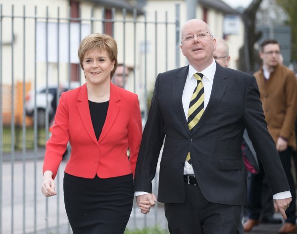 Nicola Sturgeon i Peter Murrell