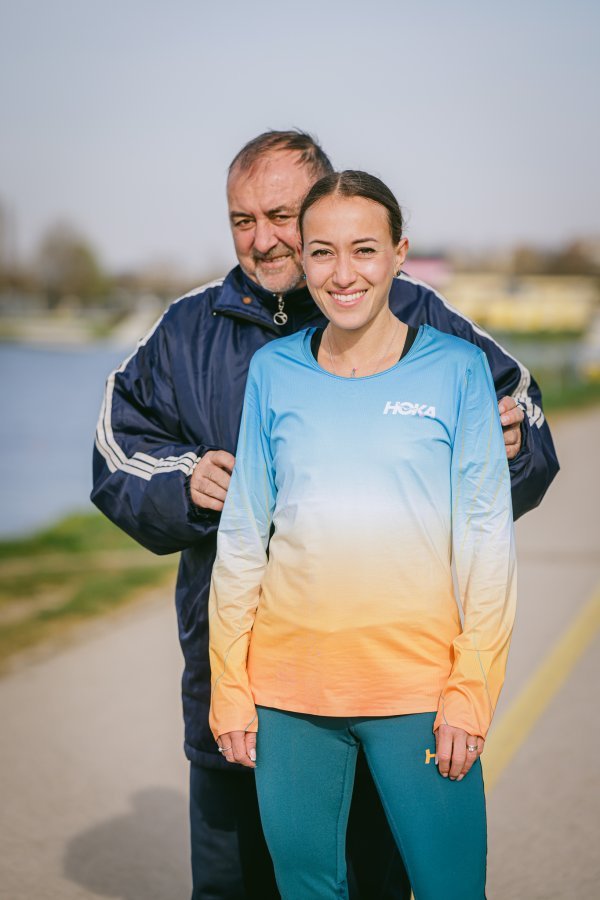 Matea Parlov Koštro uz oca