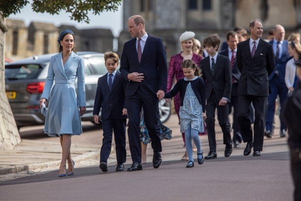 Članovi britanske kraljevske obitelji na Uskrs