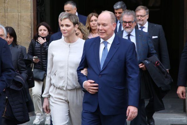 Princ Albert i princeza Charlene u Firenci