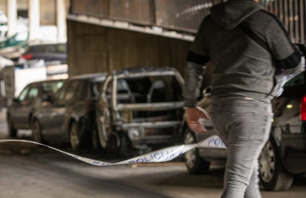 U Splitu izgorjela četiri automobila