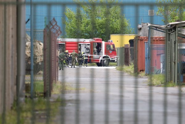 Požar u Remontnom zavodu u Zagrebu