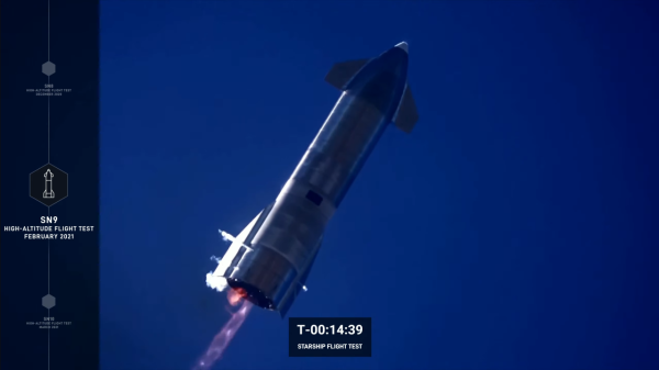 SpaceX Starship testni let 20. 4.