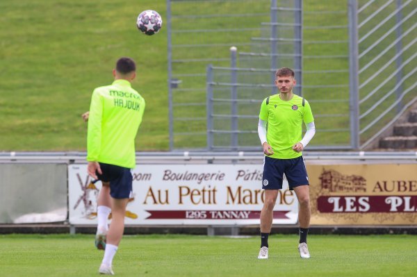 Trening mladih nogometaša Hajduka