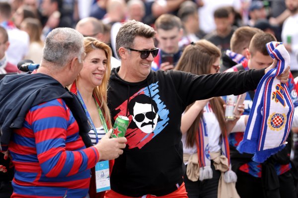 Torcida na stadionu u Ženevi