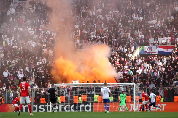 Torcida slavi i kad se gubi, Juniorska Liga prvaka, Hajduk-AZ, 24.4.2024.
