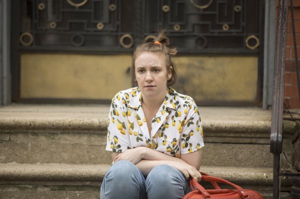 Lena Dunham kao Hannah Horvath u prizoru iz serije 'Djevojke'