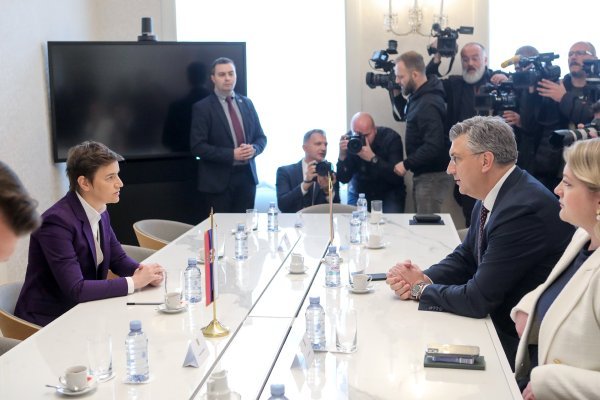 Plenković se sastao sa srpskom premijerkom Anom Brnabić