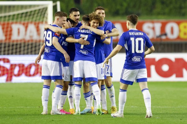 Dinamova proslava naslova prvaka na Poljudu