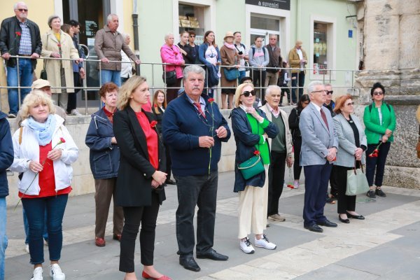 Pula: Obilježavanje Praznika rada na trgu Portarata