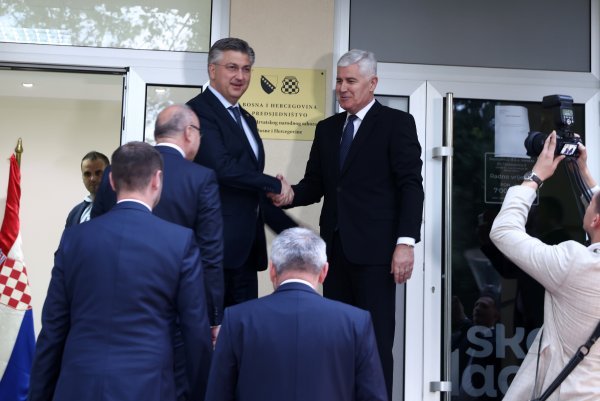 Andrej Plenković, Dragan Čović