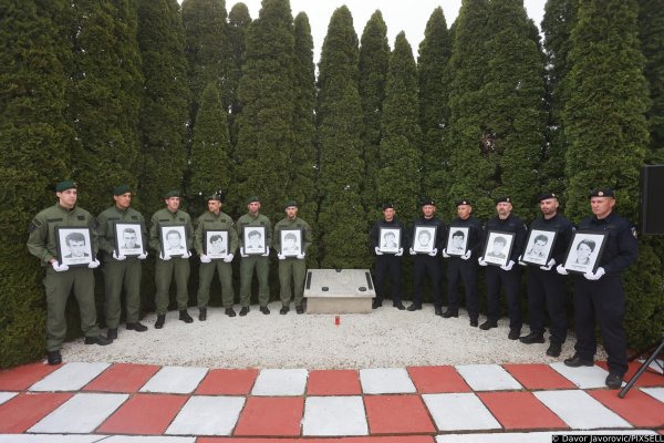 Obilježavanje obljetnice pogibije dvanaest redarstvenika u Borovu