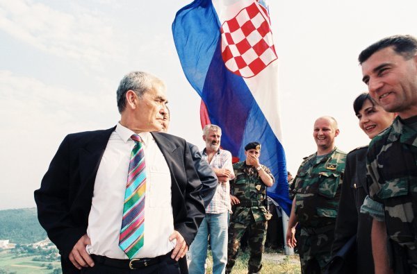 Gojko Šušak u Kninu