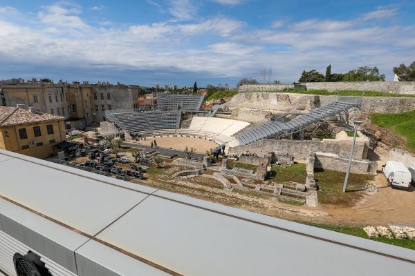 Rekonstruirano malo rimsko kazalište u Puli