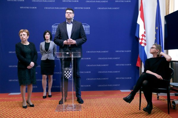Konferencija za medije saborske oporbe