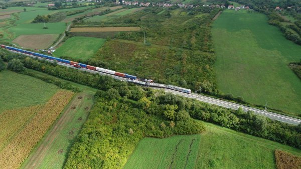 Sudar vlakova kod Novske