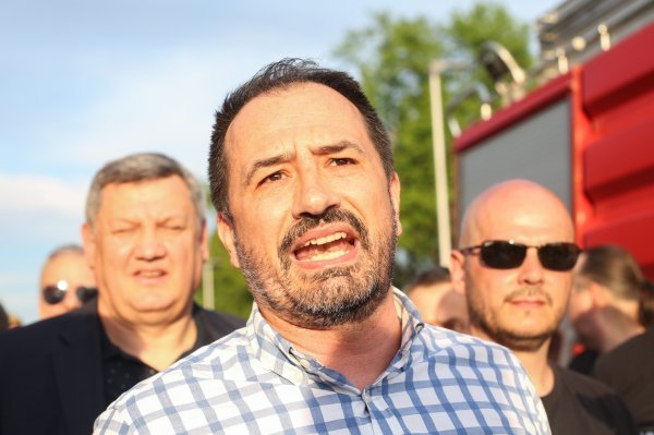 Igor Peternel na okupljanju Domovinskog pokreta