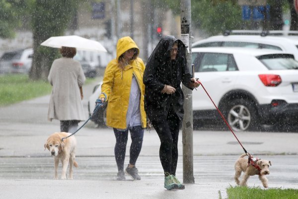 Kiša u Zagrebu