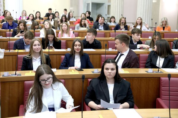 10. simulirana sjednica Hrvatskoga sabora za učenike srednjih škola