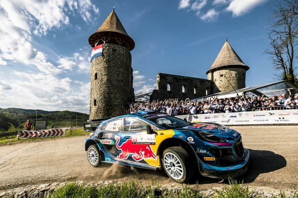 M-Sport World Rally Team na WRC utrci Croatia Rally 2023