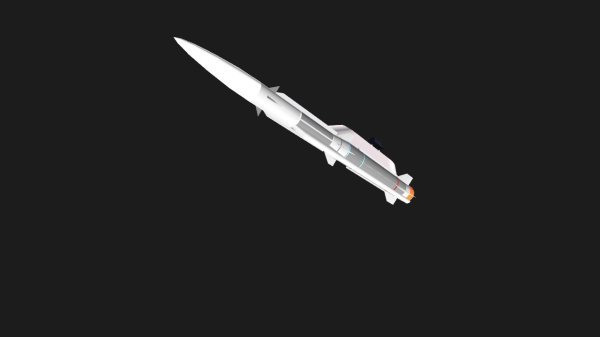 Umjetnički prikaz projektila AIM-260