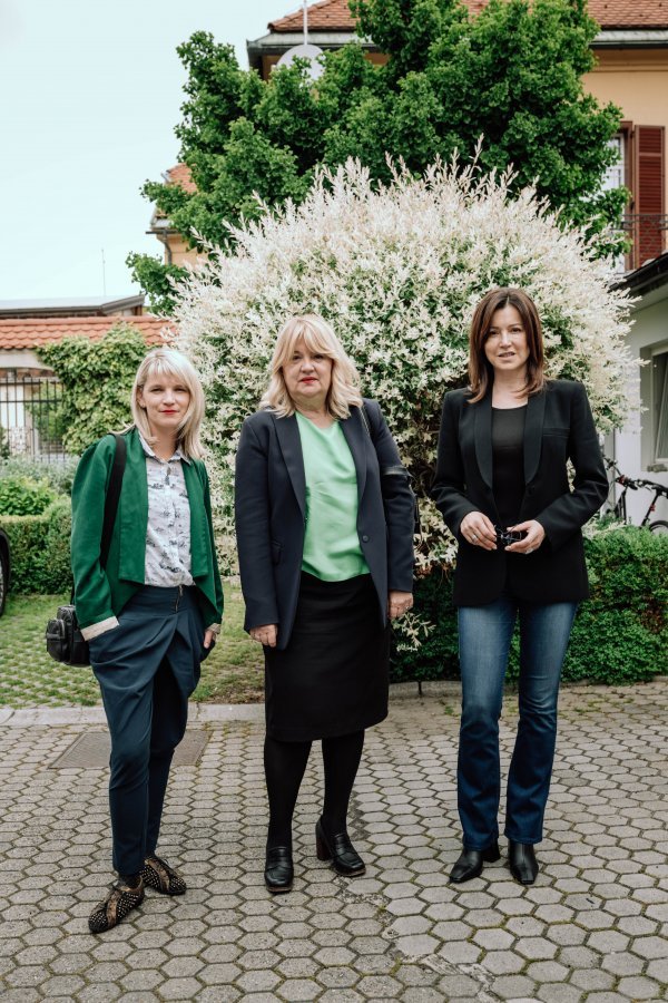 Anica Tomić, Dubravka Vrgoč i Martina Bienenfeld