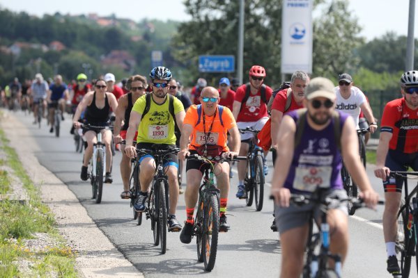 Jubilarna 40. Večernjakova biciklijada od Zagreba do Samobora