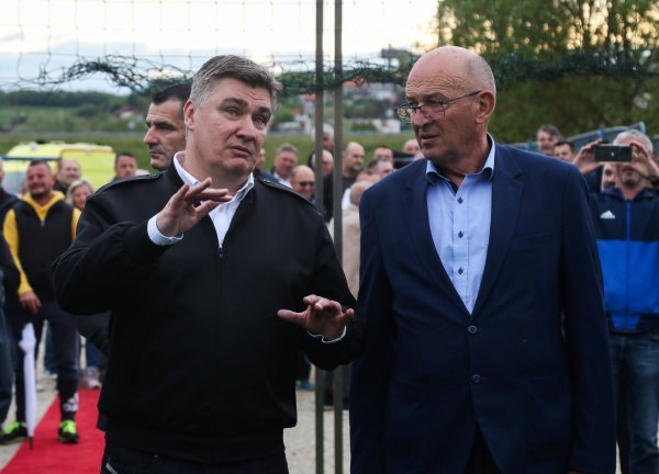 Zabok: Predsjednik Milanović posjetio Sportsko-rekreacijski centar Zaseka i stadion NK Mladost